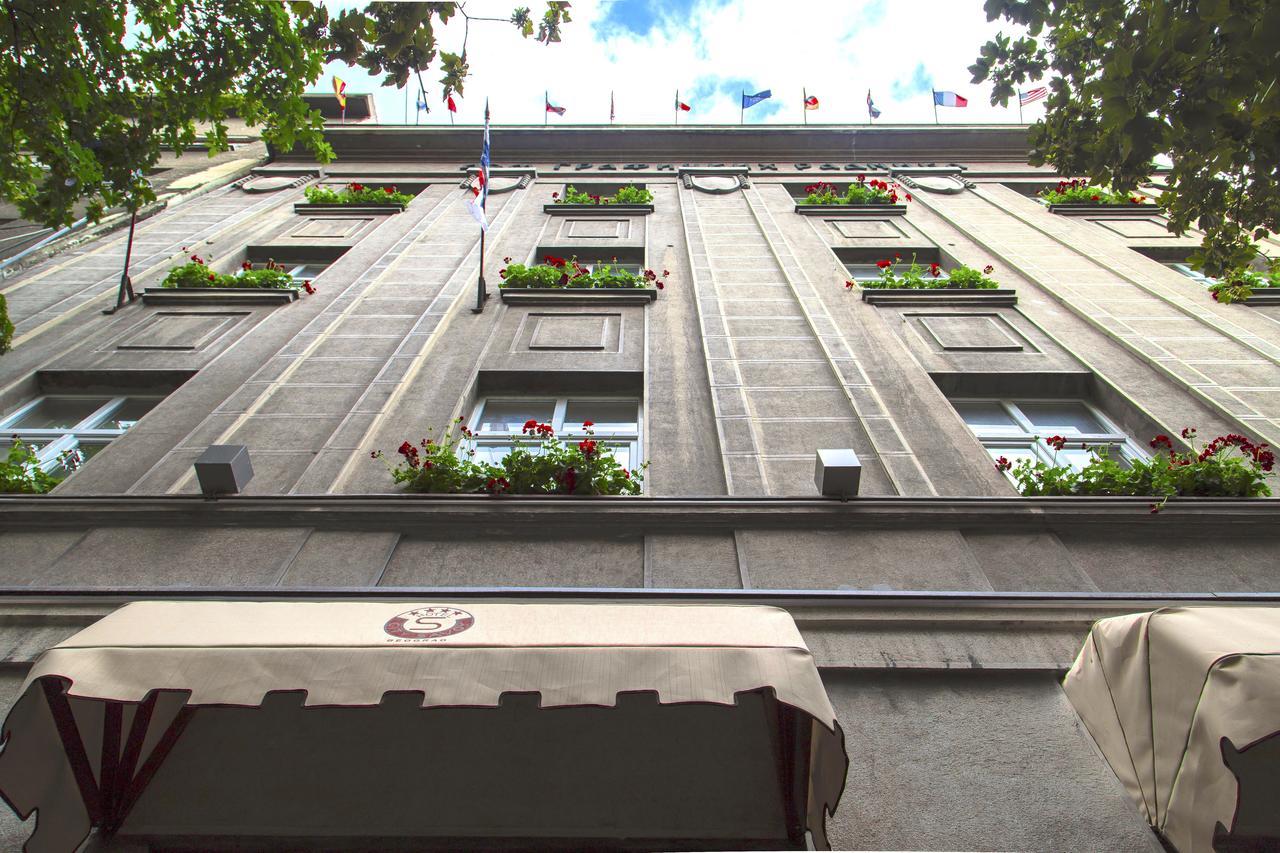 Hotel City Savoy Belgrado Exterior foto